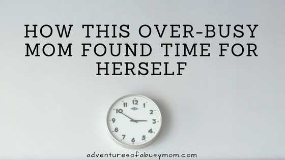 How An OVer-busy mom found time for herself-2
